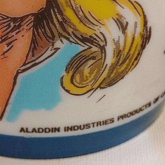 VINTAGE Aladdin The Bionic Woman Thermos Bottle 1978 - Picture 7 of 11